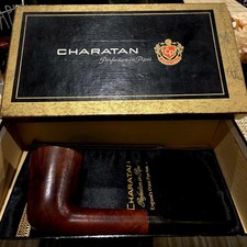 CHARATAN EXECUTIVE LANE'S ERA ESTATE BRIAR SMOKING PIPE MADE IN LONDON BOX & SOX picture