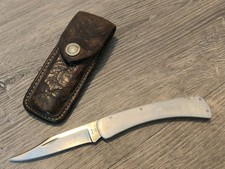 Buck •111•• Classic Lockback USA Made 80's Modified Pocket Knife picture
