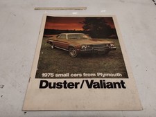 1975 Plymouth Duster Valiant Dealer Sales Brochure Catalog Literature Original picture