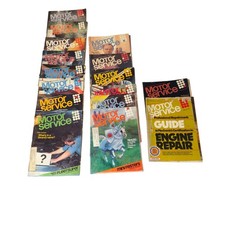 Vintage Motor Service Magazine Lot 1976–1979 16 Issues NIASE Engine Repair ASE picture