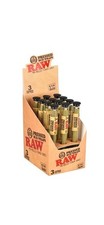 Raw Pressed Bud Wrap Cones 1 1/4 (3 cones per tube display of 12) FULL BOX picture