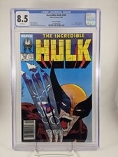 The Incredible Hulk, Vol. 1, #340 - CGC 8.5- NEWSSTAND - Classic MacFarlane picture