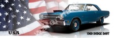 1969 Dodge Dart     Metal Sign 6