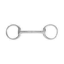 HORZE Mullen Mouth Eggbutt Snaffle Bit - 4.5, Stainless Steel picture