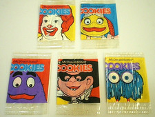 McDonald's MCDONALDLAND Cookie Wrapper VTG '82 Ronald HAMBURGLAR Fry Guy GRIMACE picture