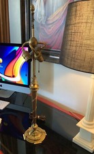 Antique E. F. Caldwell Gilt Bronze Lamp EF picture