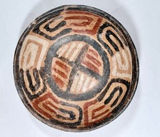 Prehistoric Southwest Polychrome Pottery Bowl - 1970s Estate Collection picture