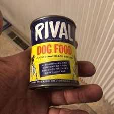 2,75” RIVAL DOG FOOD BANK CHICAG ILL ILL ILLINOIS GOOD HOUSEKEEPING  picture
