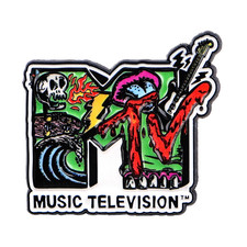 Music Retro Enamel Pin Classic 80S 90S TV & Video Brooch Pines Lapel Pins Badge picture
