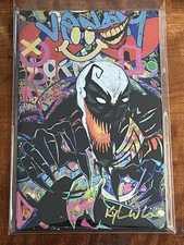 1:1 REMARK Venom METAL Cover LTD 15 Signed by Kyle Willis w/COA Dork Graffiti #1 picture