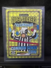 VeeFriends Common Sense Cow Super Stickers Farm Fights NSCC 2026 EXCLUSIVE /75 picture