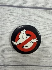 Original 1984 Ghostbuster Pin Button Movie Promo 