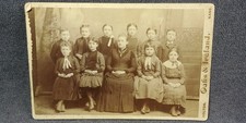 1890s Victorian Cabinet Photo Holton Kansas Sunday School? Ireland Antique F26 picture