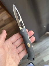 Beretta Airlight Japan Skeletal Folding Knife Black ZytelGrip Rare (No Box) Used picture