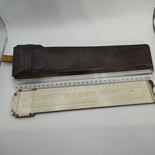Vintage 1947 Pickett & Eckel Model 2 Deci Log Log Duplex Slide Rule w/ Org Case picture