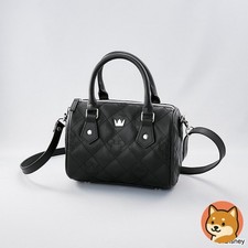 Kingdom Hearts Quilted Mini Boston Bag Black Handbag Square Enix Disney Presale picture