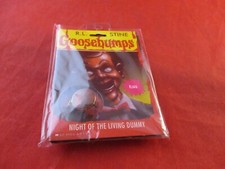 R.L. Stine Goosebumps Night of the Living Dummy Promotional Holographic Ring NEW picture