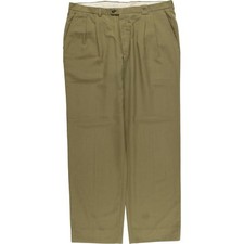 Burberry London Wool Tuck Pants Men W37/48 Charcoal Slacks (Ages 14+) picture