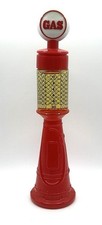 Avon “Remember When” Red Gas Pump Decanter Cologne After Shave Bottle 1970s picture