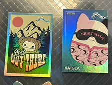 Panini Squishmallows Series 2 Trading Card Lot 2 Got Squatch? Night M*de picture