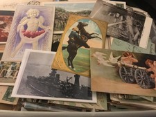 Lot of 10 older c1905-1955 postcards.  Rare Mostly U.S. Better rarer cards picture