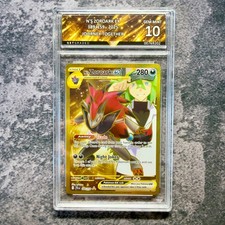 N's Zoroark 189/159 Journey Together GetGraded 10 Art Label Pokemon picture