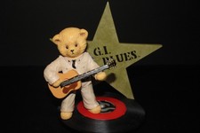 Elvis Presley Be My Teddy Bear Collection-GI Blues Teddy Bear Figurine 2001 picture