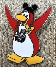 L@@K OFFICIAL 2010 DISNEY CLUB PENGUIN MYSTERY PIN COLLECTION MY FIRST VISIT picture