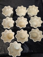 Vintage Hull USA Imperial F1 Flower Planter White Mid Century 1960s MCM 5”x4” #J picture