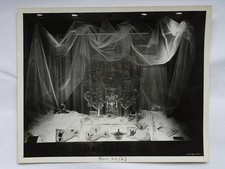 1963 Baccarat Crystal Advertising Photo Mid Century Modern Store Display RARE #1 picture