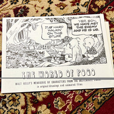 The World of Pogo Walt Kelly 1971 clipped strip Museum of Fine Arts Springfield picture