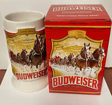 2024 Budweiser Holiday Stein 45th Anniversary Edition Christmas mug series NEW picture