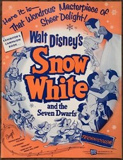 1958 Walt Disney’s Snow White and the Seven Dwarfs Exhibitor’s Campaign Book picture
