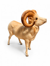 Vintage Breyer Molding Co. Bighorn Ram White version 9 inch Original #85 picture