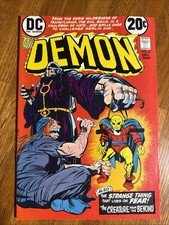 The Demon #4 1972 DC Comics Jack Kirby Story & Art Enemies Of Merlin Etrigan 🔑 picture