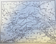 Alaska Gold Rush River Trip to the Klondike Gold Mining illustrated picture