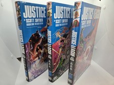 Justice League by Scott Snyder Deluxe Edition Hardcover Volumes 1-3 Complete Set picture