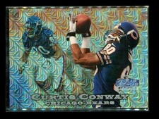 1998 Flair Showcase Row 0 Sec 2 Seat 73 Curtis Conway 1883/2000 Chicago Bears picture