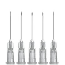 100Pcs 27Ga 1 Inch Needle with Cap for Lab Supplies, Measuring and Industrial, I picture