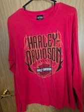 used harley davidson tshirt mens size large picture