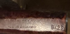 Captain Black BX23 Sandblast Straight Billiard Made in England Estate Pipe picture