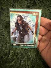 X-23 Deadpool & Wolverine All Or Nothing insert Numbered 062/199 in an aqua/teal picture