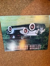 Antique Automobile Magazine Cover Paper Green Black Auto Classic picture