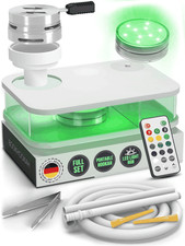 Portable Hookah Set With Everything And Case Premium WHITE Small Hookah Set picture