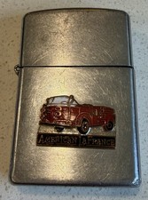 Vintage Adcraft Japan Fire Truck Lighter American LaFrance picture