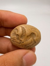 100 AD Ancient Rare Near Eastern Seal Intaglio Stamp Bead Mystical Seal picture
