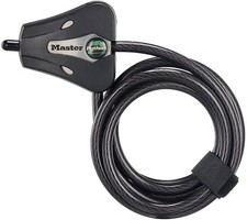 6-Foot Python Cable Lock Outdoor Weather-Resistant, 8418D picture