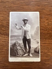 Rare George Goodman Fort Hill Margate Antique Cabinet Card of George Primrose? picture
