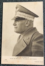 Italy Fascist Propaganda Postcard BENITO MUSSOLINI picture