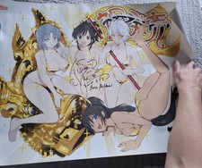 Senran Kagura Burst Renewal Limited Edition Signed Poster picture